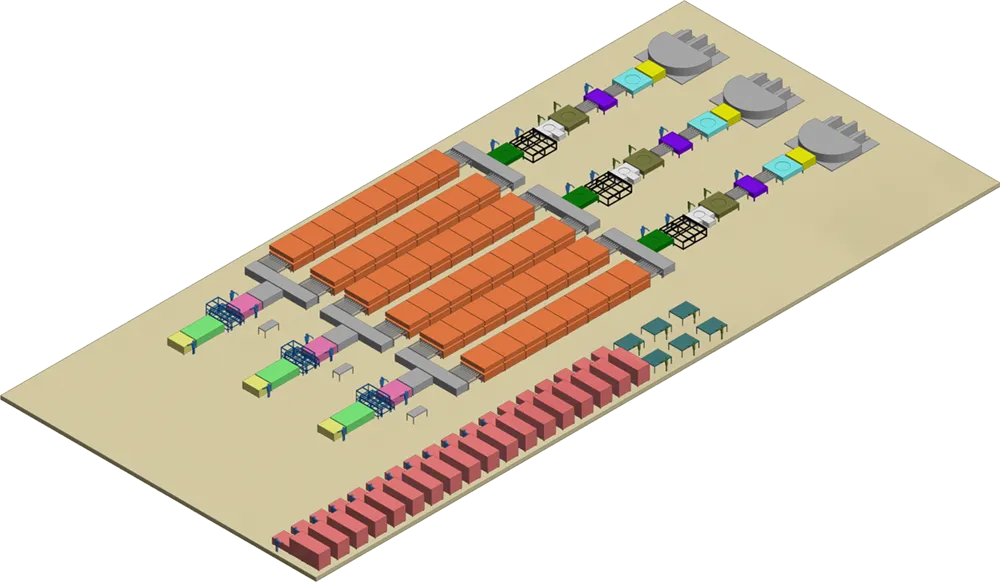 1200 mw pv production line