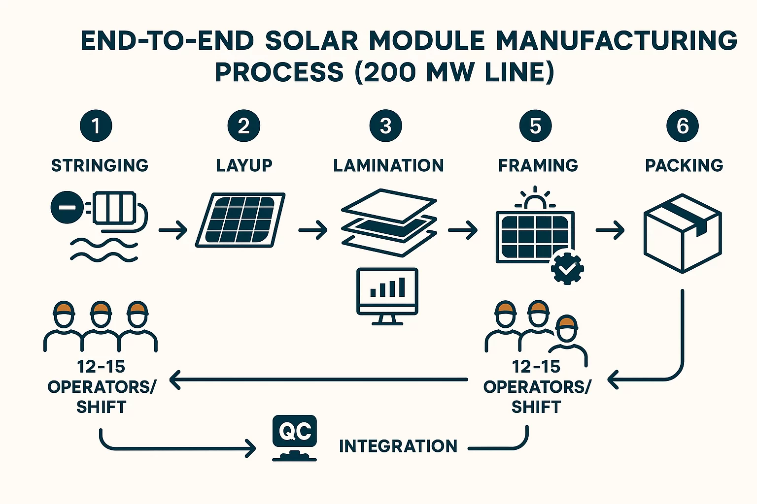 J.v.G. founder team and factory