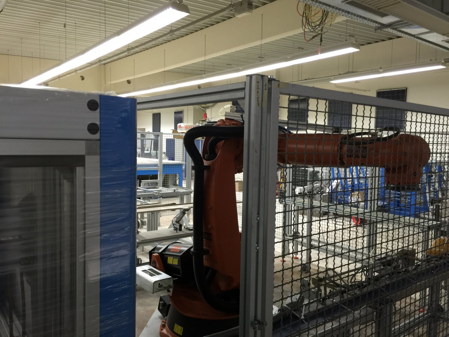 20 MW PV production line used 3 20 mw pv production line robot
