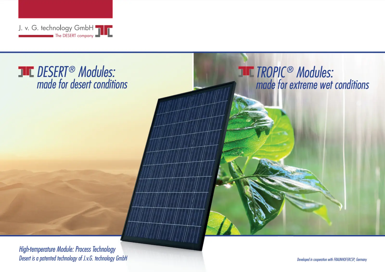 desert tropic pv panel